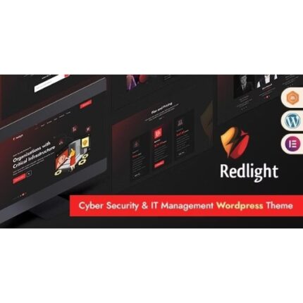 Redlight Cyber Security & IT Management WordPress Theme