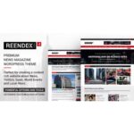Reendex – Broadcast News Magazine WordPress Theme
