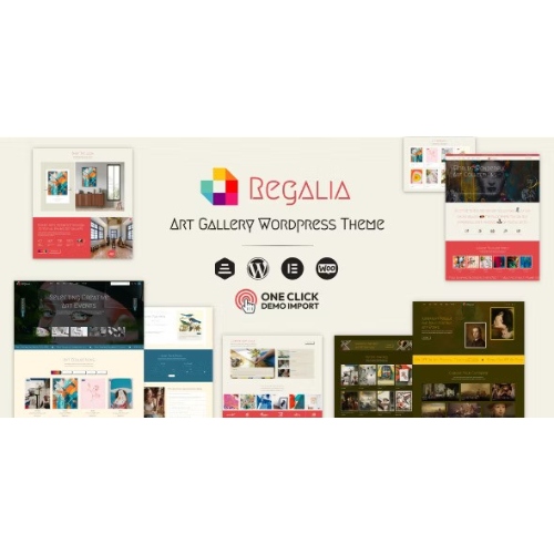 Regalia-Artist-Portfolio-Art-Gallery-Theme.jpg Regalia – Artist Portfolio, Art Gallery Theme - Image 1