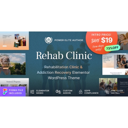 Rehab-Clinic-Addiction-Recovery-Center-WordPress-Theme.jpg Rehab Clinic – Addiction Recovery Center WordPress Theme - Image 1