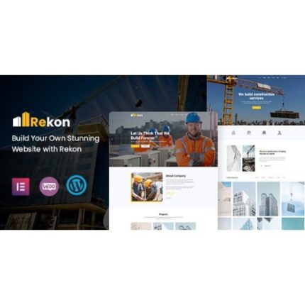 Rekon – Construction WordPress Theme