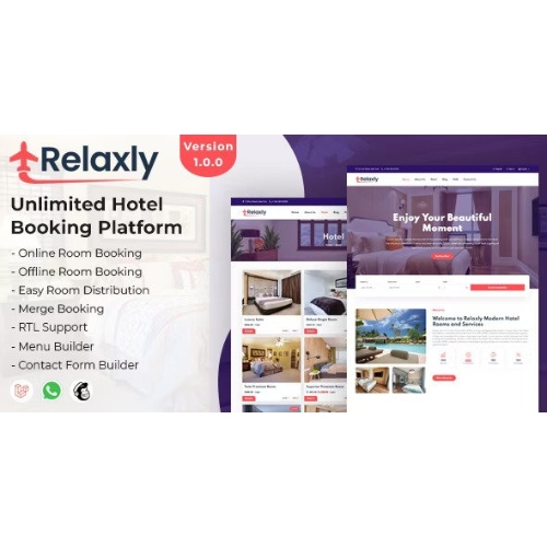Relaxly-Unlimited-Hotel-Booking-Platform.jpg Relaxly – Unlimited Hotel Booking Platform - Image 1
