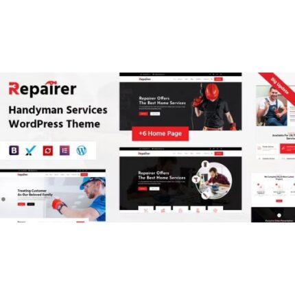 Repairer – Handyman Services WordPress Theme