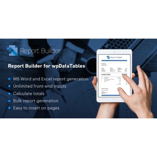 Report-Builder-add-on-for-wpDataTables-Nulled.jpg Report Builder for wpDataTables - Image 1