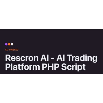 Rescron AI – AI Trading Platform PHP Script