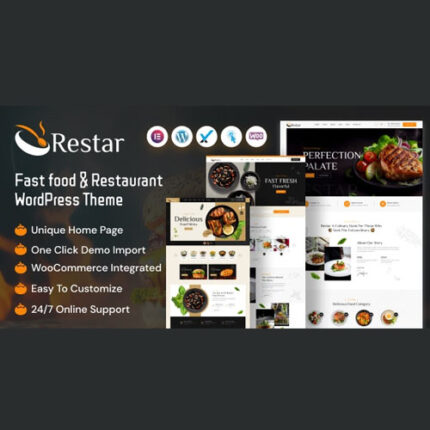 Restar – Fast Food & Restaurant WordPress Theme