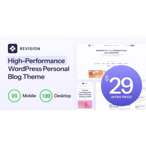 Revision-Optimized-Personal-Blog-WordPress-Theme-1.jpg Revision – Optimized Personal Blog WordPress Theme - Image 1