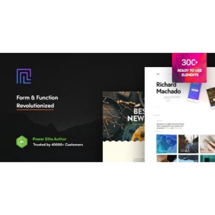 Revolution – Creative Multipurpose WordPress Theme