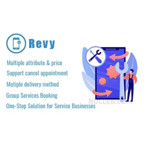 Revy-WordPress-booking-system-for-repair-service-industries.jpg Revy – WordPress booking system for repair service industries - Image 1