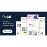 Rexal – A Colorful and Modern Multipurpose Portfolio WordPress Theme