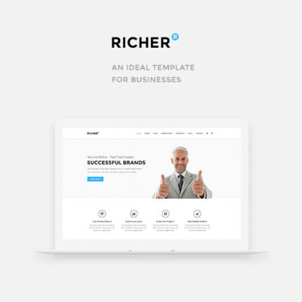 Richer – Responsive Multi-Purpose Theme