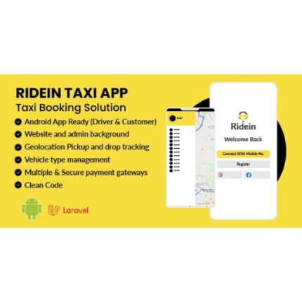RideIn Taxi App- Android Taxi Booking App With Admin Panel