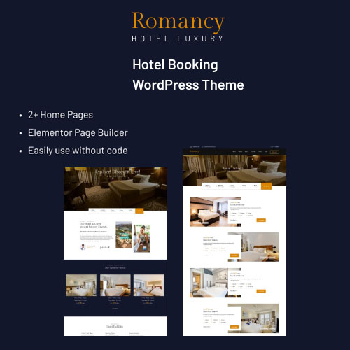 Romancy.jpg Romancy – Hotel Booking WordPress Theme - Image 1