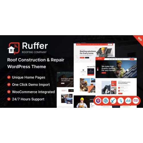 Ruffer-Roof-Construction-Repair-WordPress-Theme.jpg Ruffer – Roof Construction & Repair WordPress Theme - Image 1