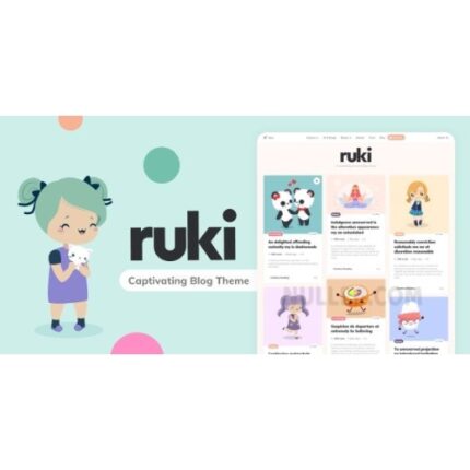 Ruki – A Captivating Personal Blog Theme
