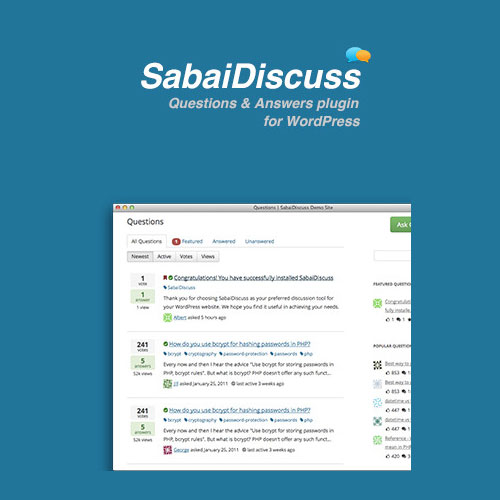 Sabai-Discuss-Plugin-for-WordPress.jpg Sabai Discuss Plugin for WordPress - Image 1