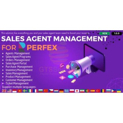 Sales Agent Management module for Perfex CRM