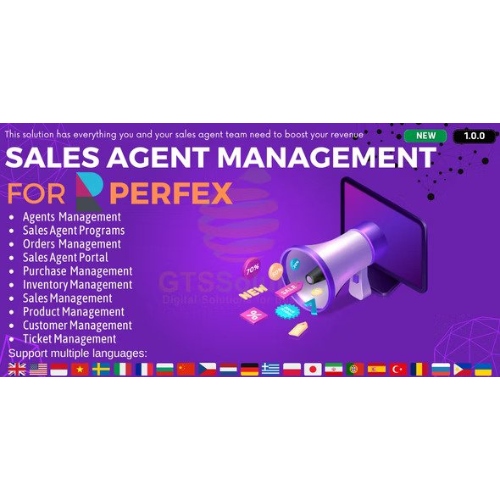Sales-Agent-Management-module-for-Perfex-CRM.jpg Sales Agent Management module for Perfex CRM - Image 1