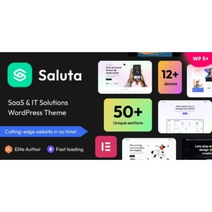 Saluta – SaaS & IT Solutions WordPress Theme