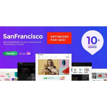 SanFrancisco – MultiConcept Blog & Magazine WordPress Theme