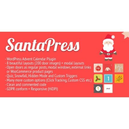SantaPress – WordPress Advent Calendar Plugin & Quiz