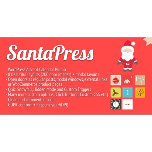 SantaPress-WordPress-Advent-Calendar-Plugin-Quiz.jpg SantaPress – WordPress Advent Calendar Plugin & Quiz - Image 1