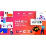 Sassico – Saas Startup Multipurpose WordPress Theme