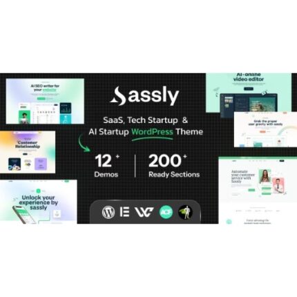 Sassly | SaaS, AI & Tech Startup Theme
