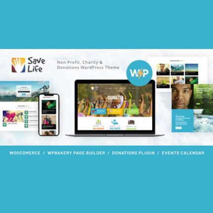 Save Life | Non-Profit, Charity & Donations WordPress Theme