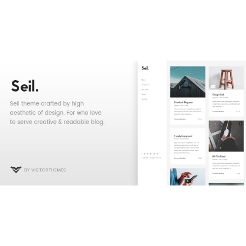 Seil-A-Responsive-WordPress-Blog-Theme.jpg Seil – A Responsive WordPress Blog Theme - Image 1