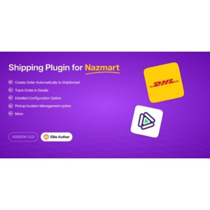 Shipping Plugin – Nazmart Multi-Tenancy eCommerce Platform (SAAS)
