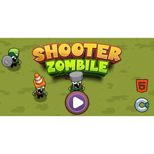 Shooter-Zombile-Html5-Construct3.jpg Shooter Zombile – Html5 (Construct3) - Image 1