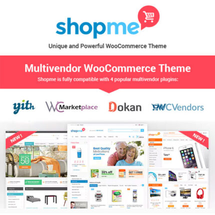 ShopMe – Multi Vendor Woocommerce WordPress Theme