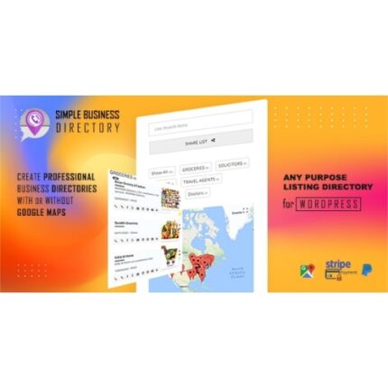 Simple Business Directory with Maps, Store Locator, Distance Search