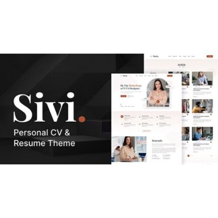 Sivi – Personal CV/Resume Theme