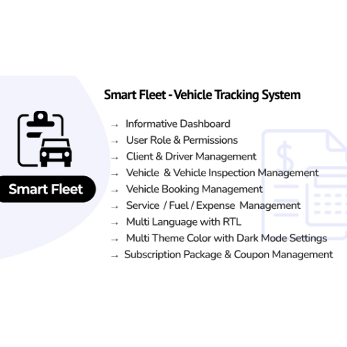 Smart-Fleet-SaaS-Vehicle-Tracking-System-531x300-1.jpg Smart Fleet SaaS – Vehicle Tracking System - Image 1