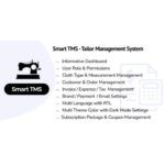 Smart TMS SaaS – Tailor Management System