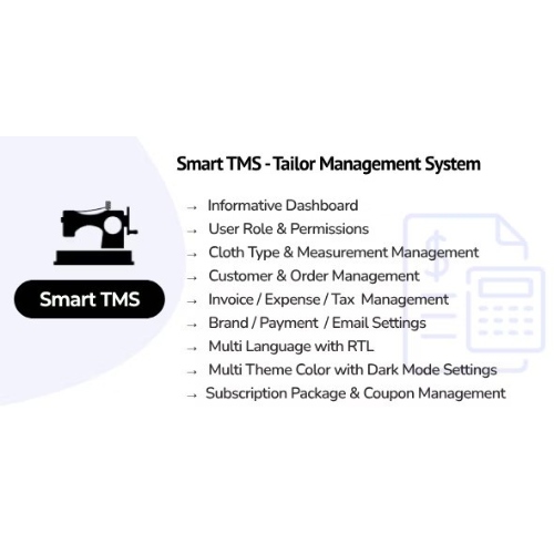 Smart-TMS-SaaS-Tailor-Management-System.jpg Smart TMS SaaS – Tailor Management System - Image 1