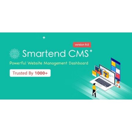 SmartEnd CMS – Laravel Admin Dashboard with Frontend and Restful API