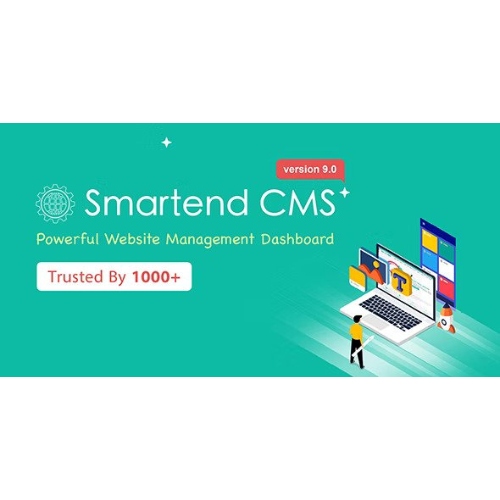 SmartEnd-CMS-Laravel-Admin-Dashboard-with-Frontend-and-Restful-API.jpg SmartEnd CMS – Laravel Admin Dashboard with Frontend and Restful API - Image 1