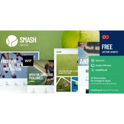Smash – Tennis WordPress Theme