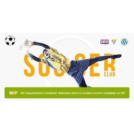 SoccerClub – Football Team Theme