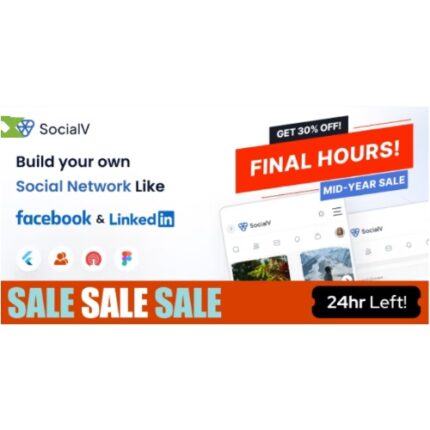 SocialV – Social Network Flutter App with BuddyPress (WordPress) Backend