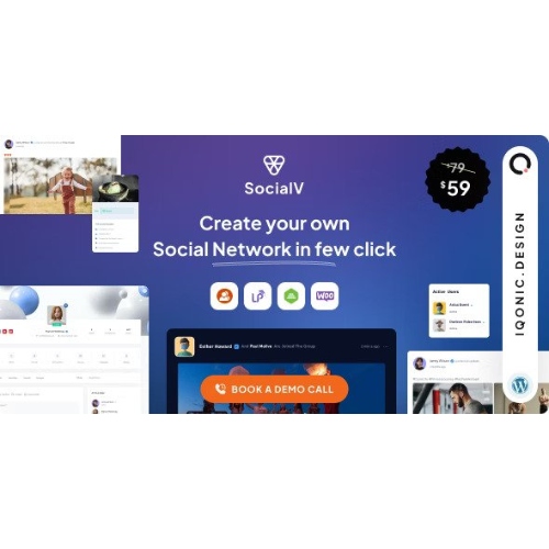 SocialV-Social-Network-and-Community-BuddyPress-Theme.jpg SocialV – Social Network and Community BuddyPress Theme - Image 1