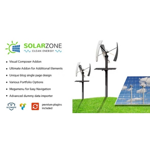 Solar-Energy-Wind-Power-Company-WordPress-Theme.jpg Solar Energy – Wind & Power Company WordPress Theme - Image 1