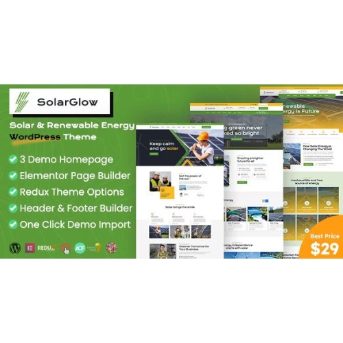Solarglow-Solar-Renewable-Energy-WordPress-Theme.jpg Solar & Renewable Energy Elementor WordPress Theme - Image 1