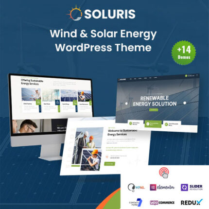 Soluris – Ecology & Solar Energy WordPress Theme