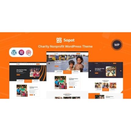 Sopot – Charity NonProfit Fundraising WordPress Theme