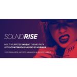 SoundRise – Artists, Producers and Record Labels WordPress Theme