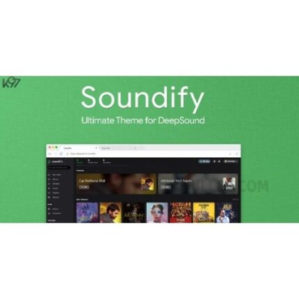 Soundify – The Ultimate DeepSound Theme